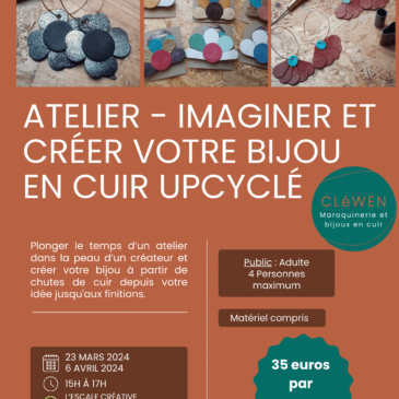 Flyer atelier CLéWEN escale créative