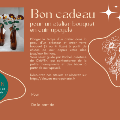 Bon cadeau Atelier bouquet